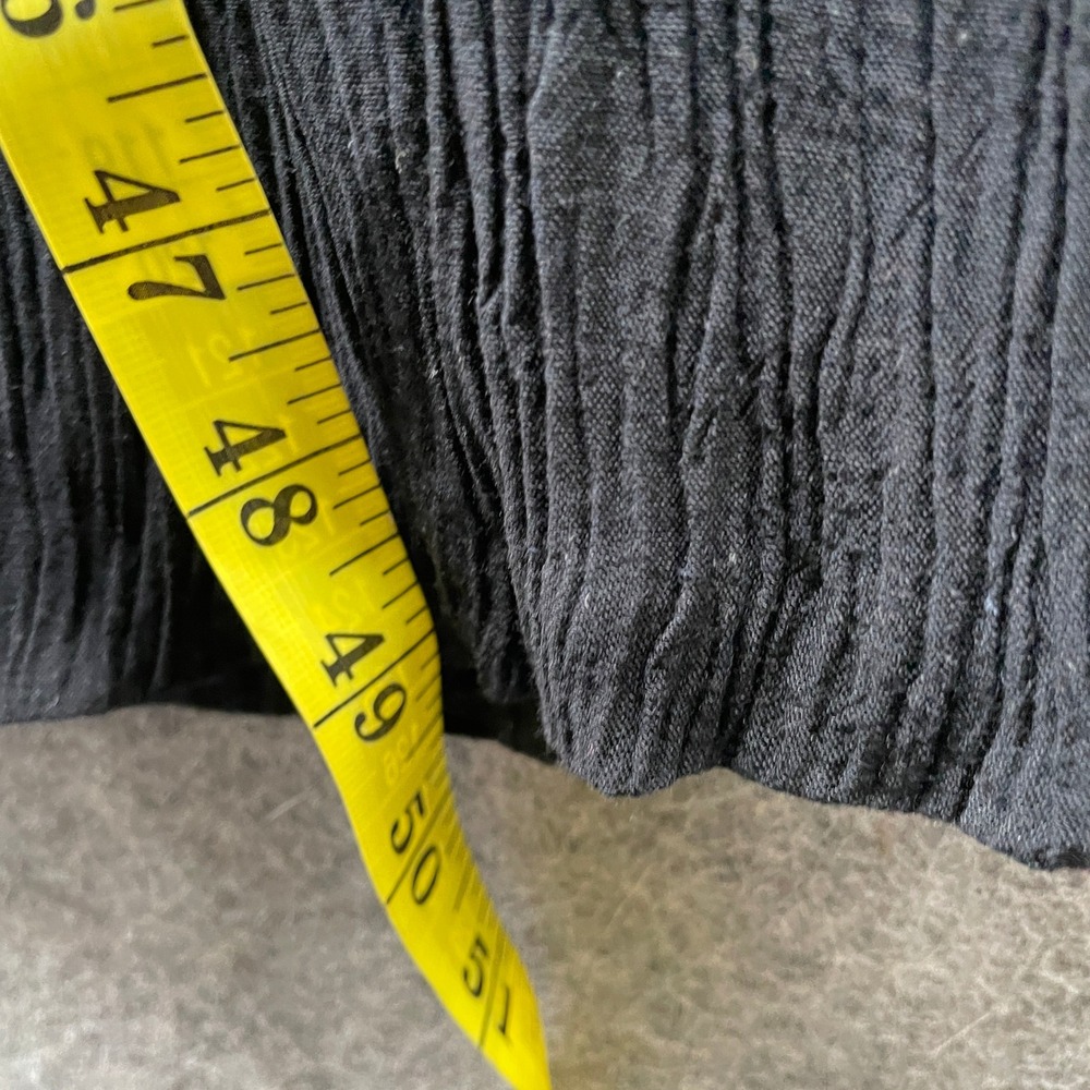 VTG The Avenue Sleeveless Maxi Dress 18 Black Velvet Rayon Tank Dress A-Line - Picture 9 of 9